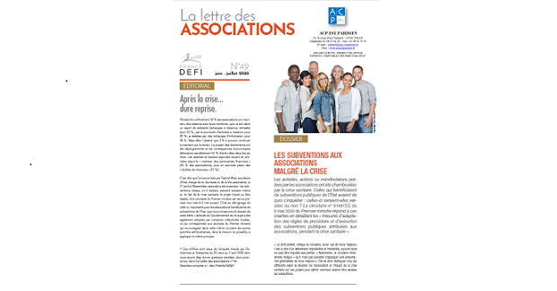 La lettre des Associations N°49 – juin - juillet 2020